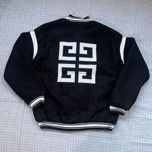 Givenchy Black and White Bomber Jacket